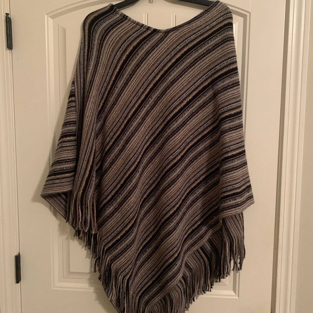 Multicolored Cape/Poncho